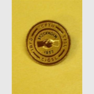 031789 Badge - Stockholm 1953 £8.00